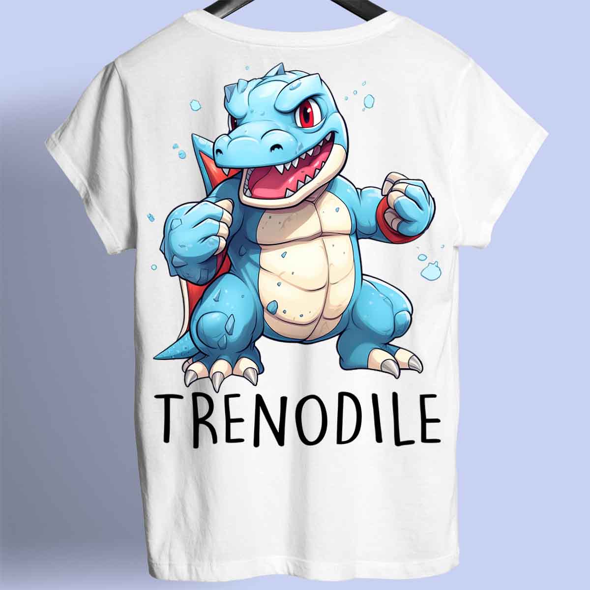 Trenodile - Premium T-Shirt Unisex Backprint