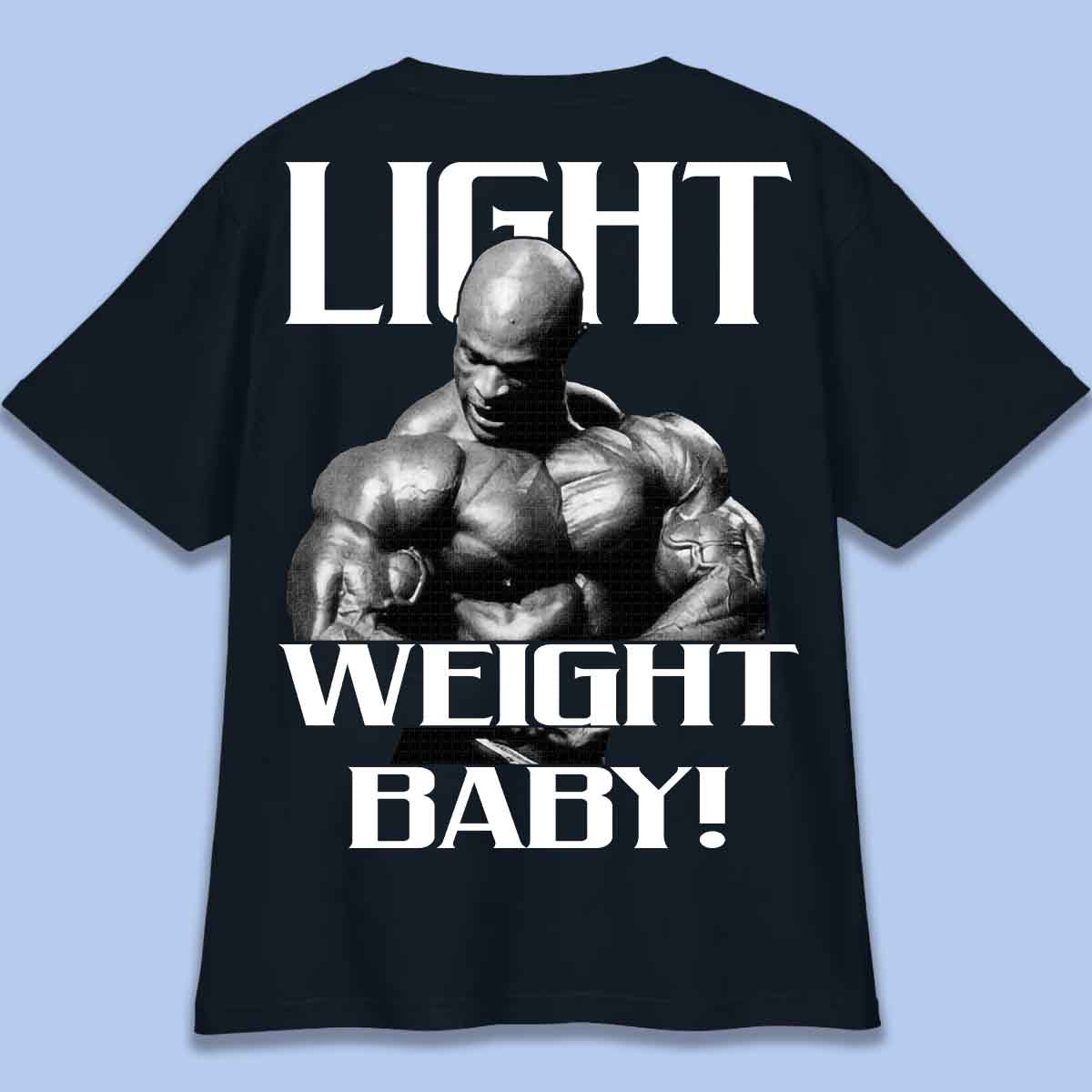 Light Weight - T-Shirt Oversize Unisex Backprint