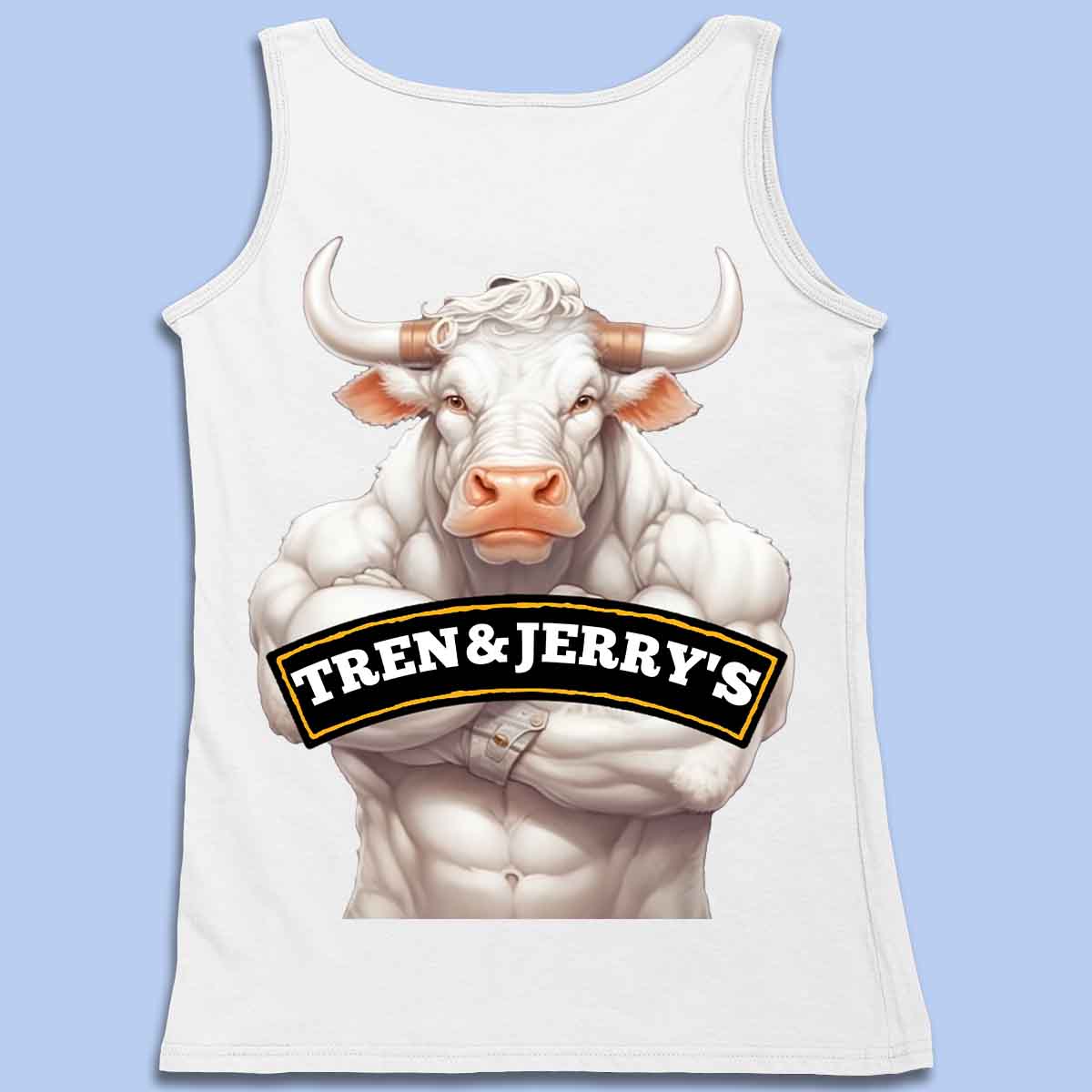 Tren&Jerry's - Premium tank top unisex back print